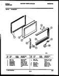 Diagram for 09 - Upper Oven Door Parts