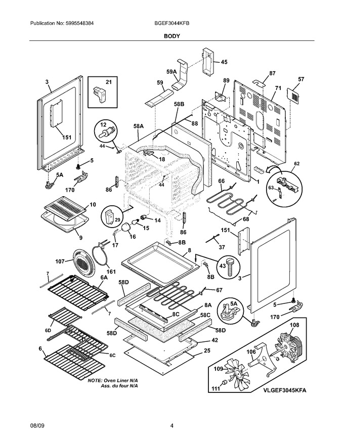 Diagram for BGEF3044KFB