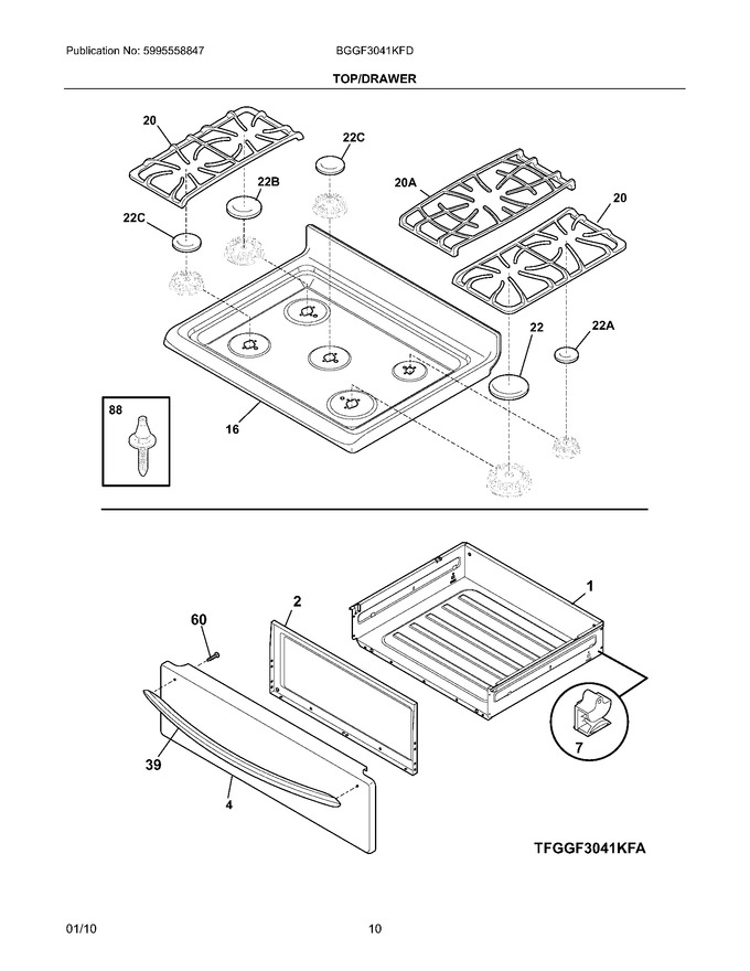 Diagram for BGGF3041KFD