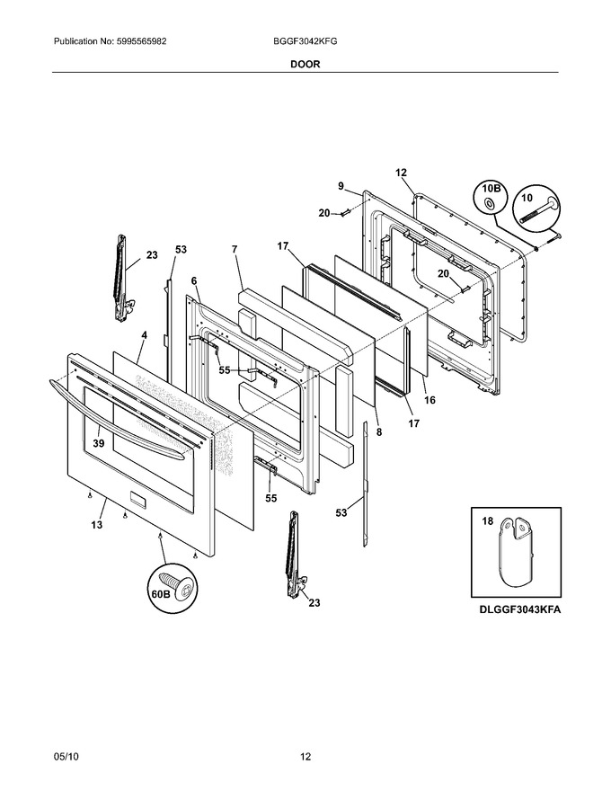 Diagram for BGGF3042KFG