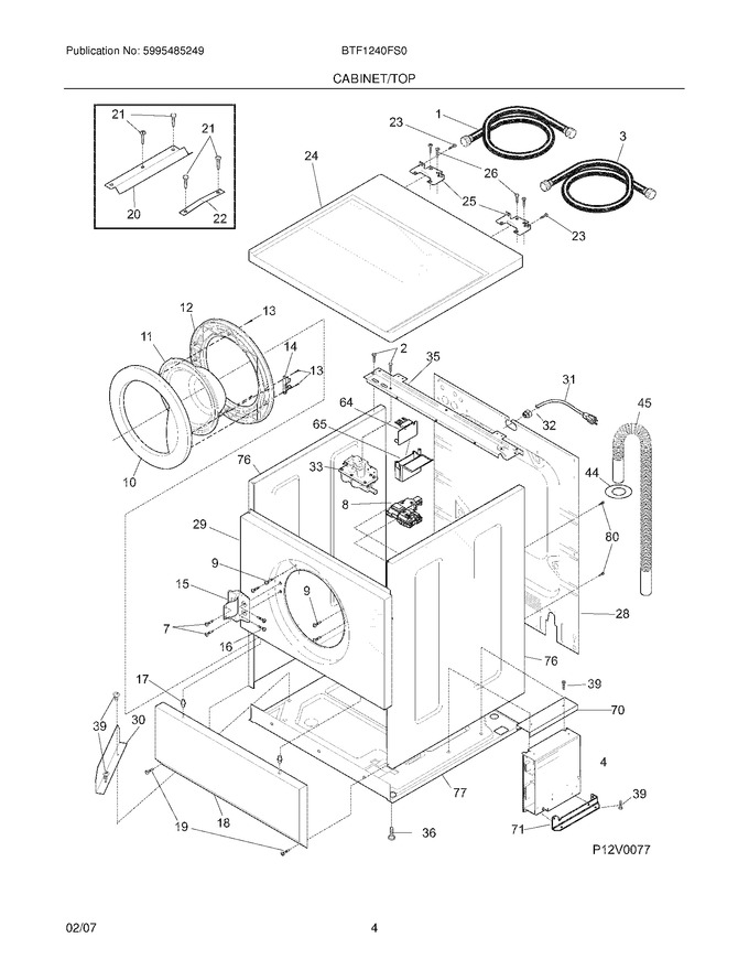 Diagram for BTF1240FS0