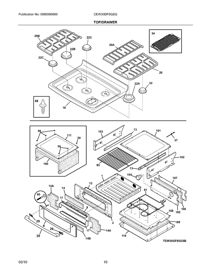 Diagram for CEW30DF6GSG