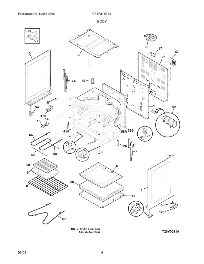 Diagram for CFEF311GSB