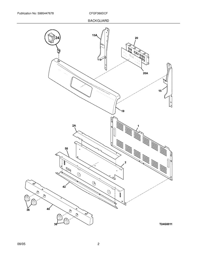 Diagram for CFGF366DCF