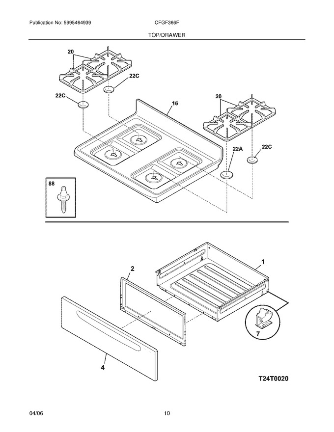 Diagram for CFGF366FSB