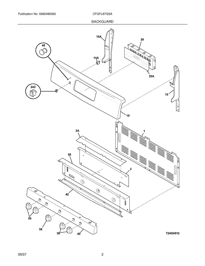 Diagram for CFGFL87GSA