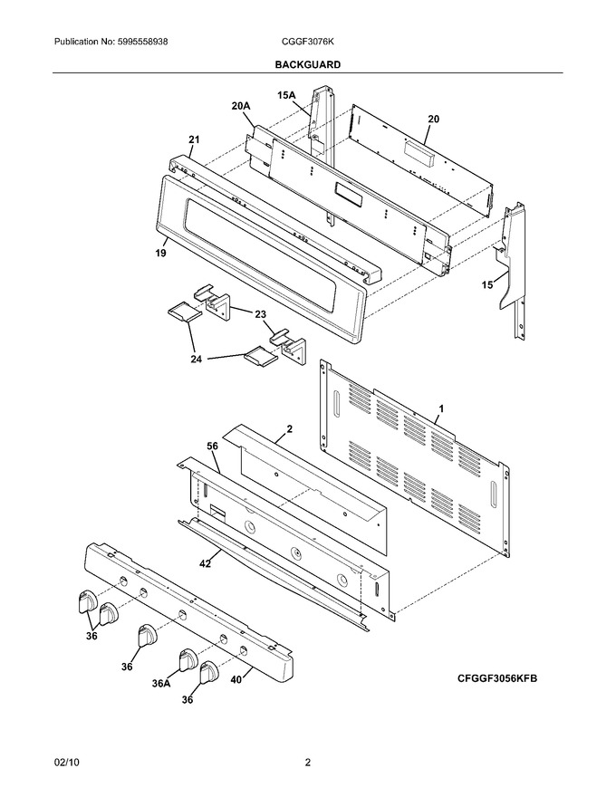 Diagram for CGGF3076KWD