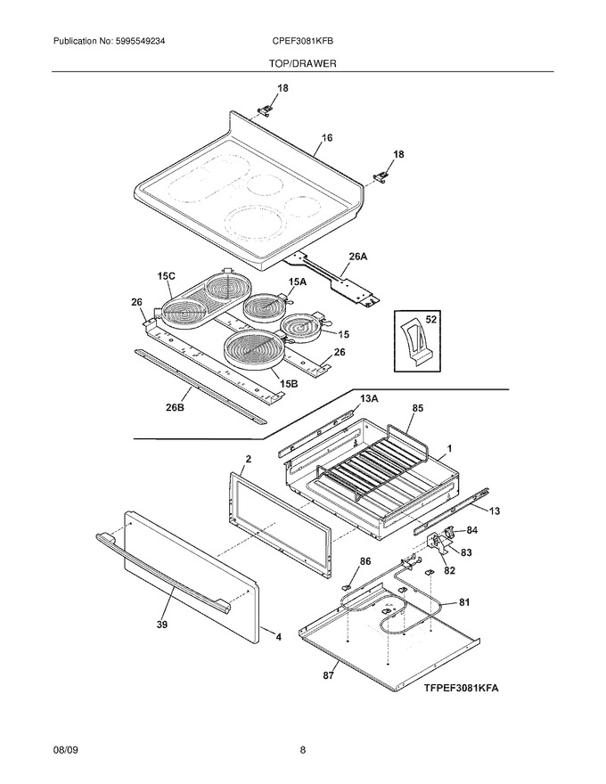 Diagram for CPEF3081KFB