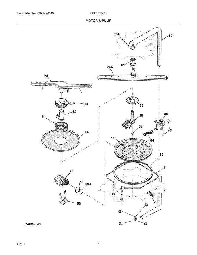 Diagram for FDB1050REM1