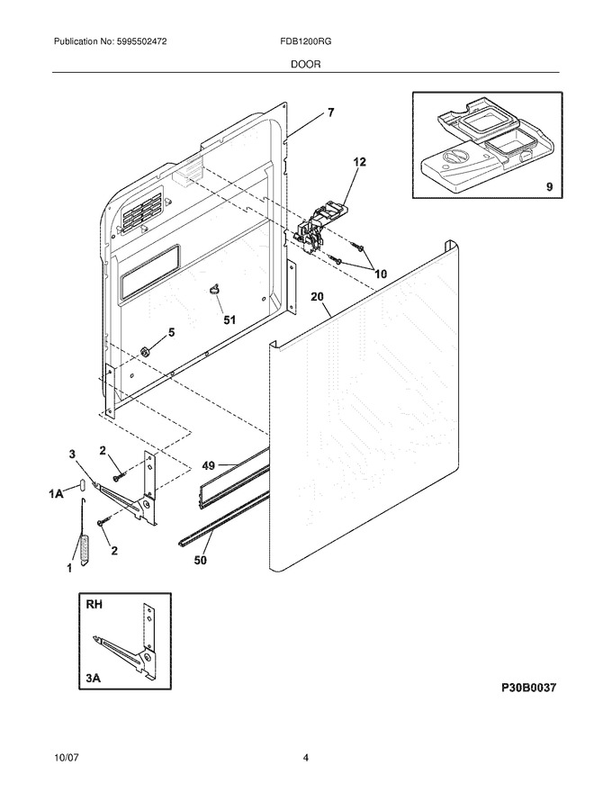 Diagram for FDB1200RGB0