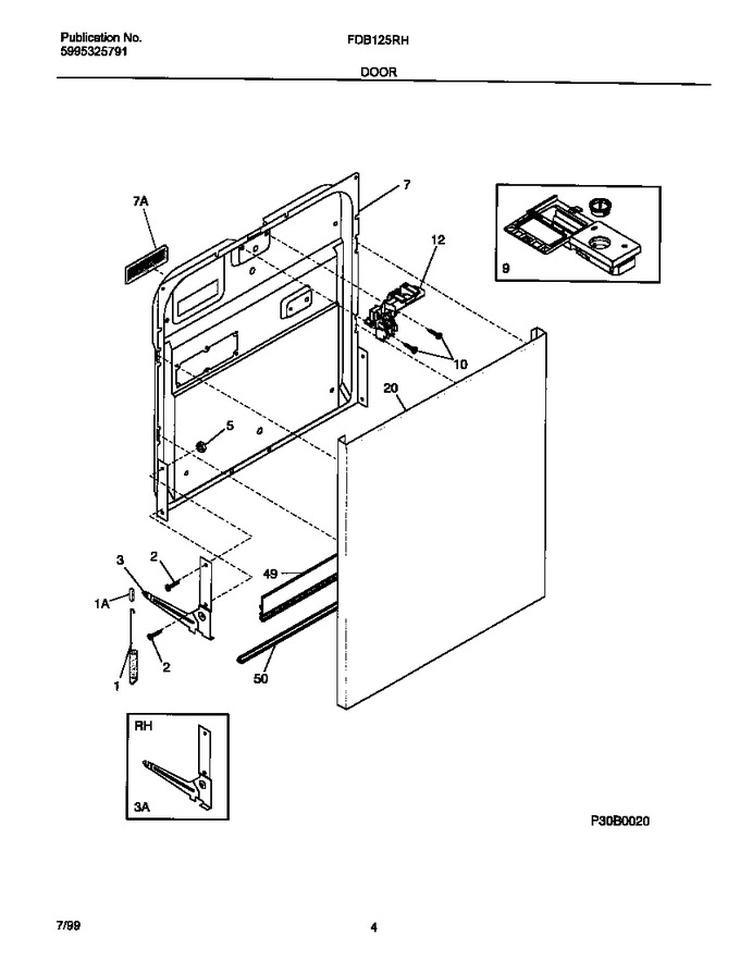 Diagram for FDB125RHS0