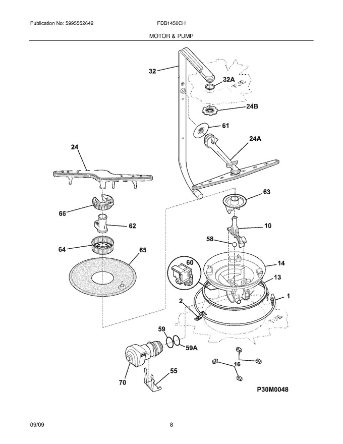 Diagram for FDB1450CHS4