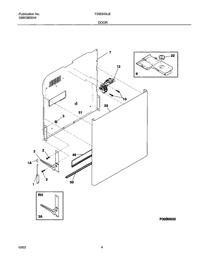 Diagram for FDB345LBS1