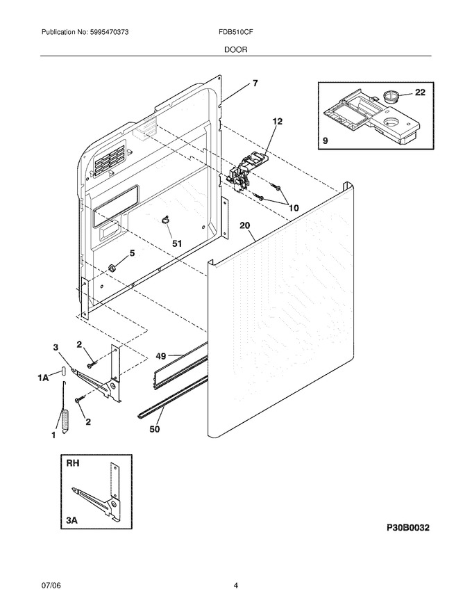 Diagram for FDB510CFS1