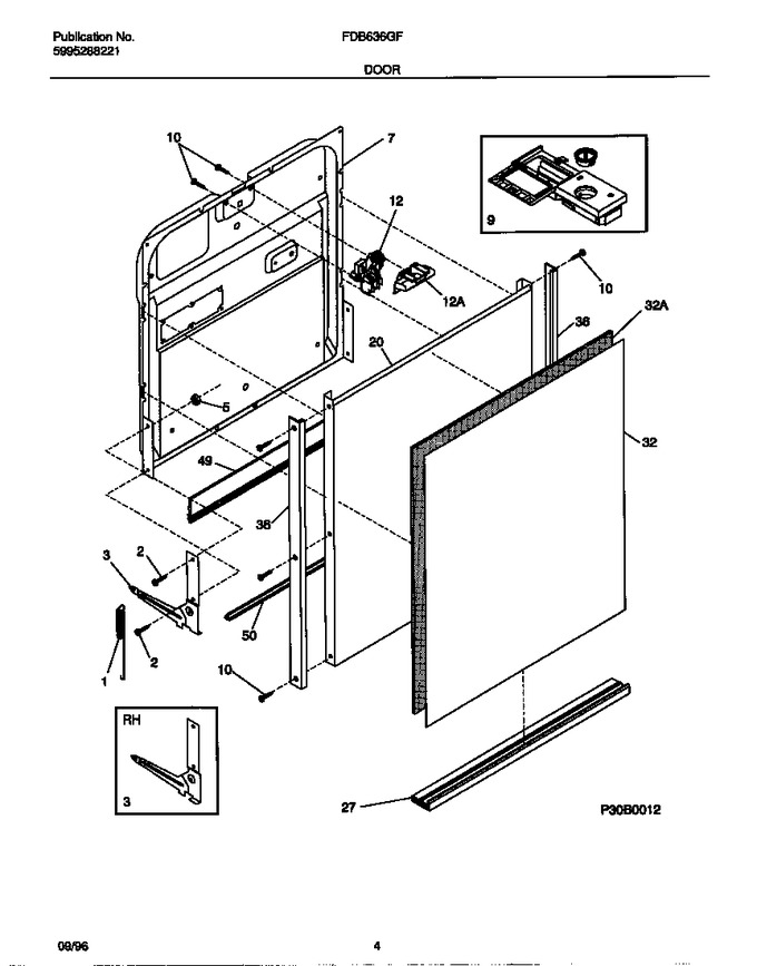 Diagram for FDB636GFR0