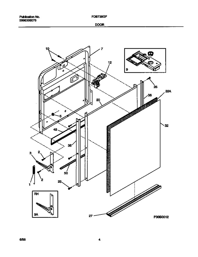 Diagram for FDB736GFR4