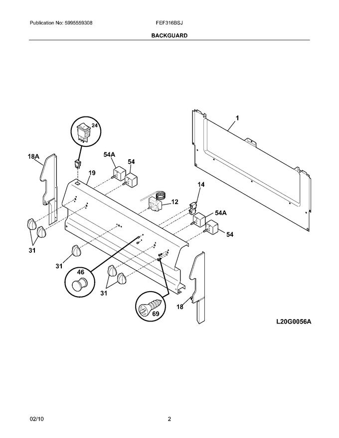 Diagram for FEF316BSJ