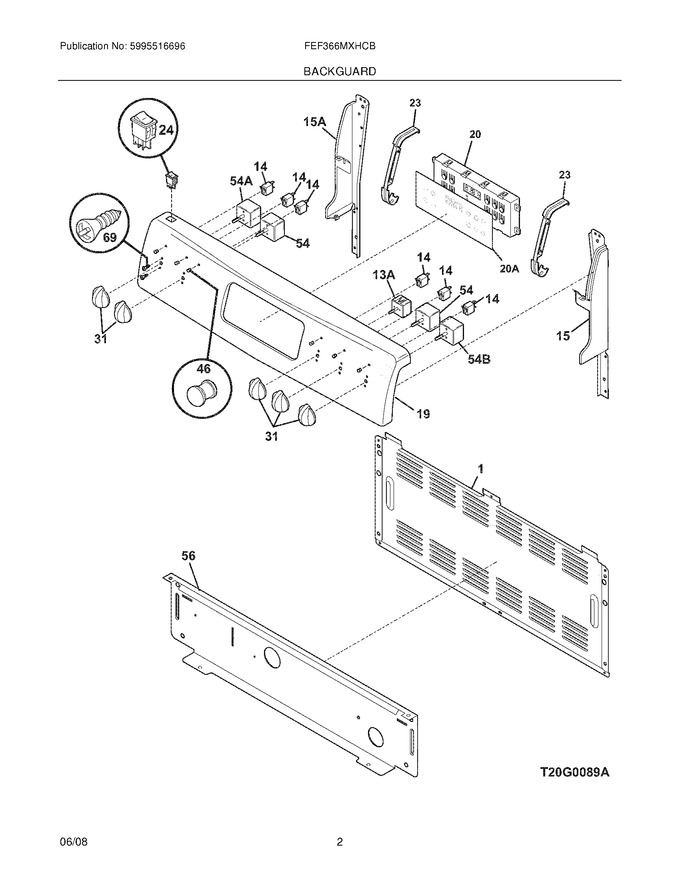 Diagram for FEF366MXHCB