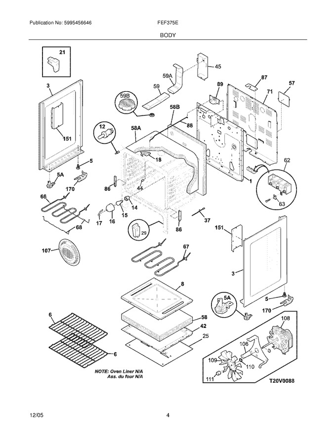 Diagram for FEF375EQC