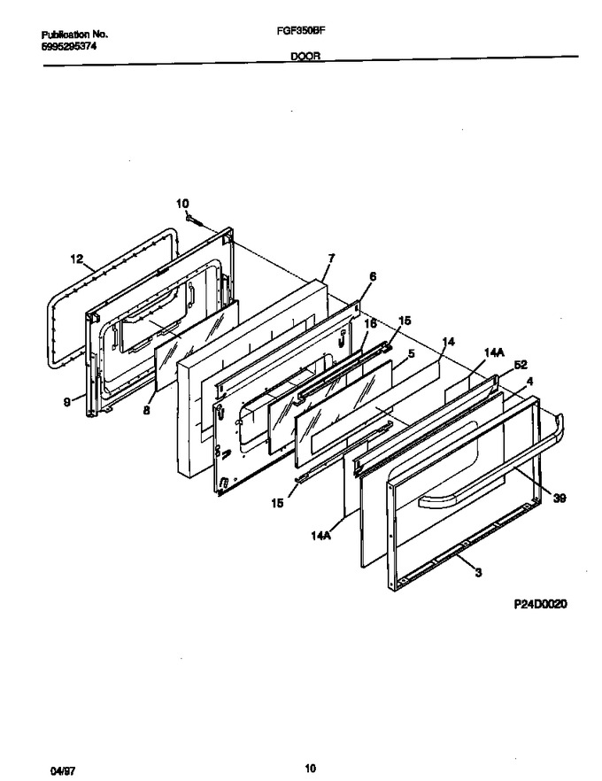 Diagram for FGF350BFWA