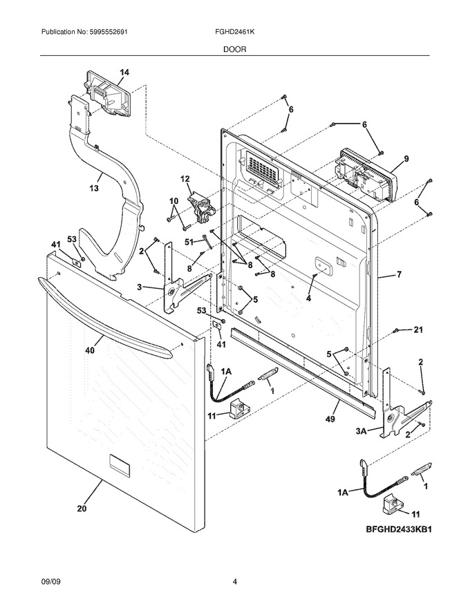 Diagram for FGHD2461KB1