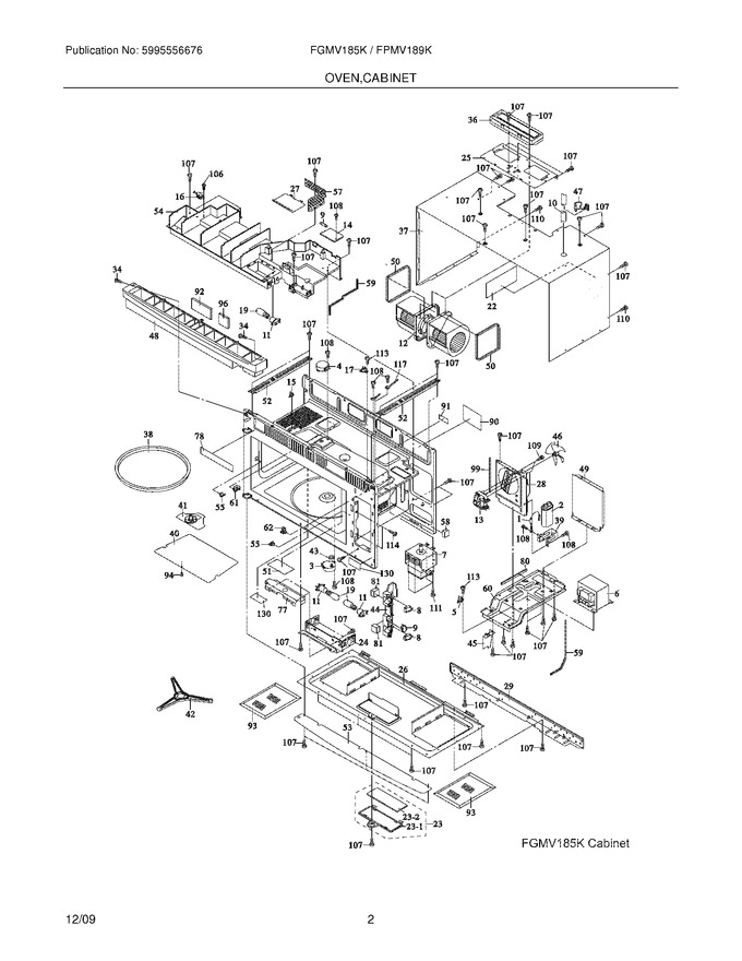 Diagram for FPMV189KFB