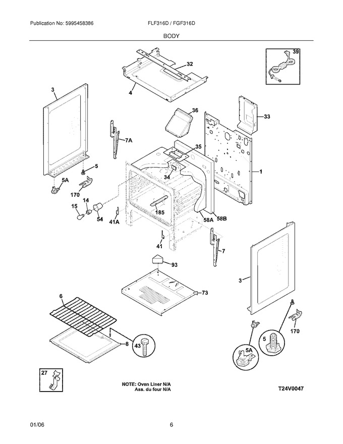 Diagram for FLF316DSD