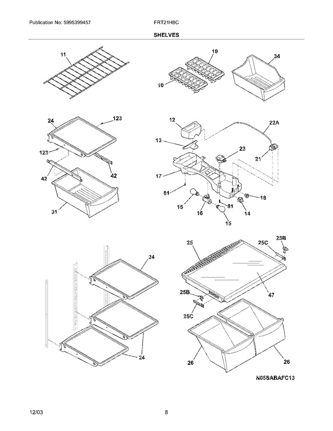 Diagram for FRT21H8CW1