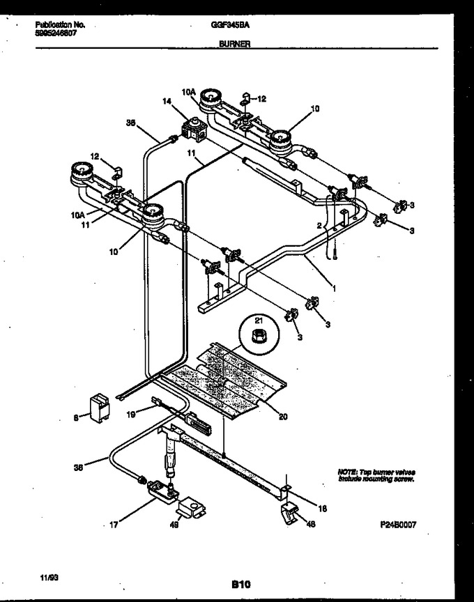 Diagram for GGF345BAWA