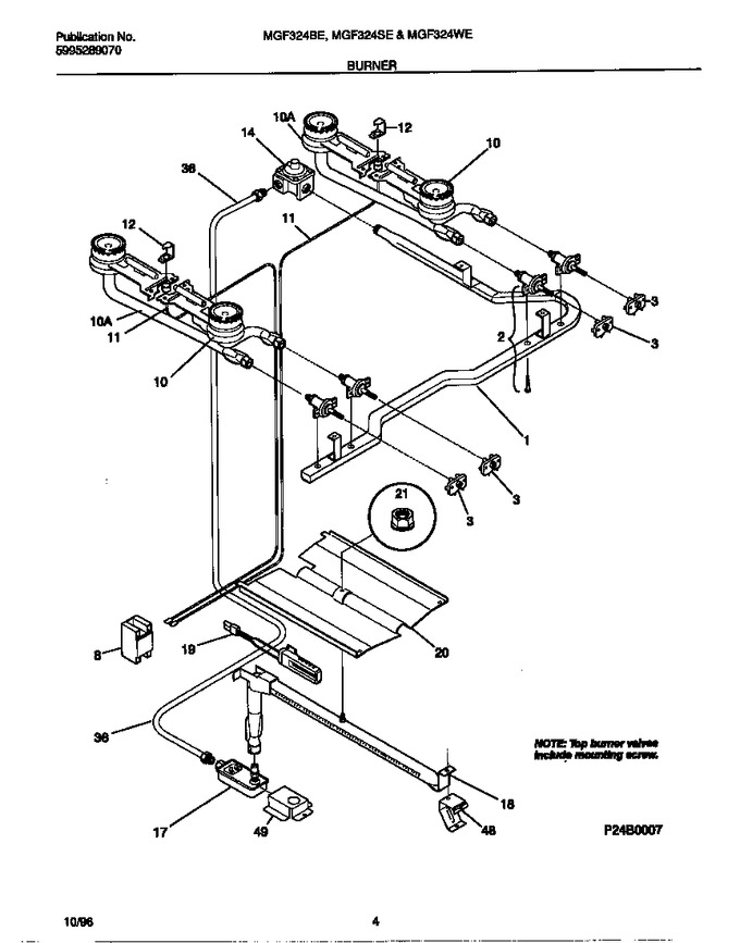 Diagram for MGF324BEDB