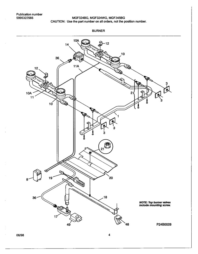 Diagram for MGF324WGSD