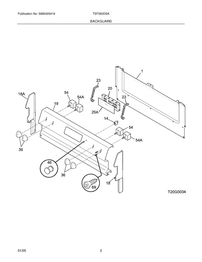 Diagram for TEF350DSA