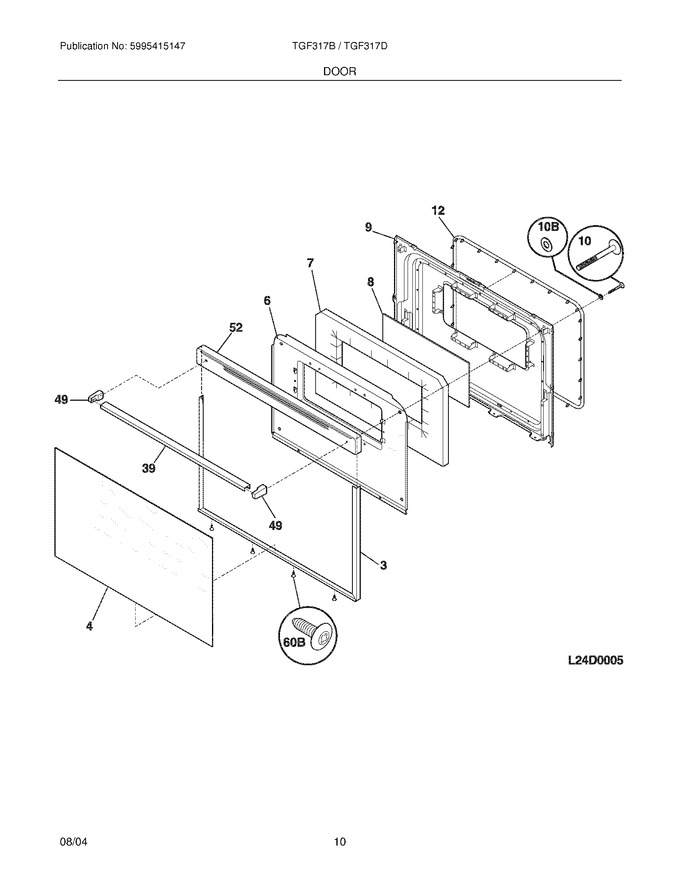 Diagram for TGF317DUB