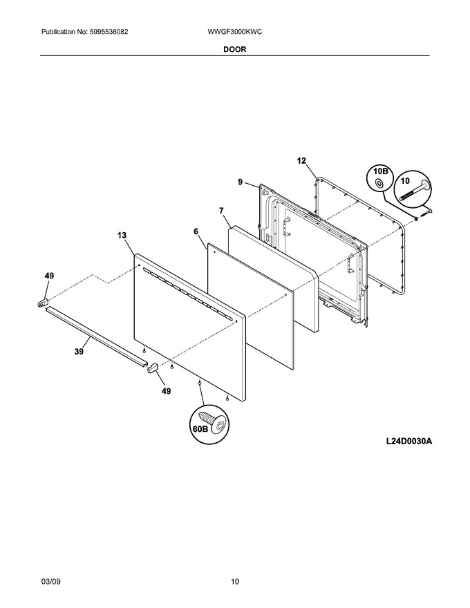 Diagram for WWGF3000KWC