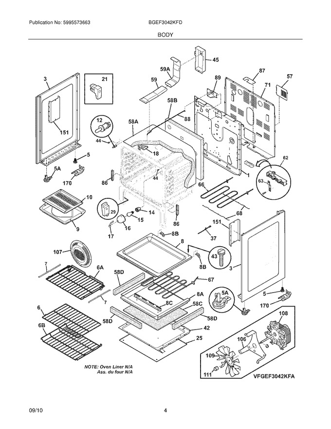 Diagram for BGEF3042KFD