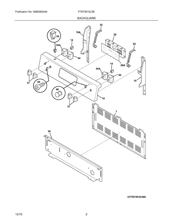 Diagram for FFEF3015LSE