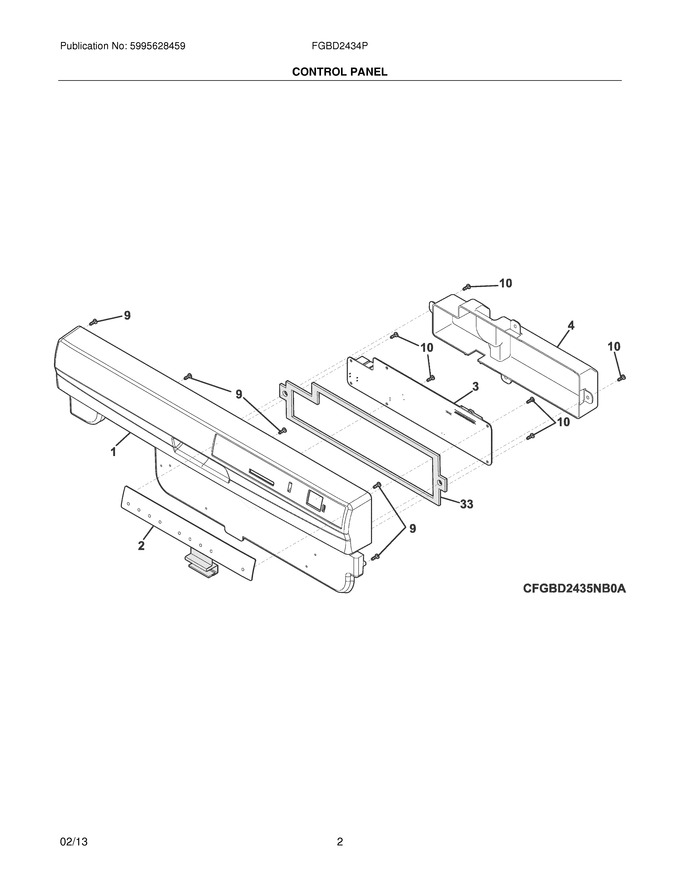 Diagram for FGBD2434PW0A