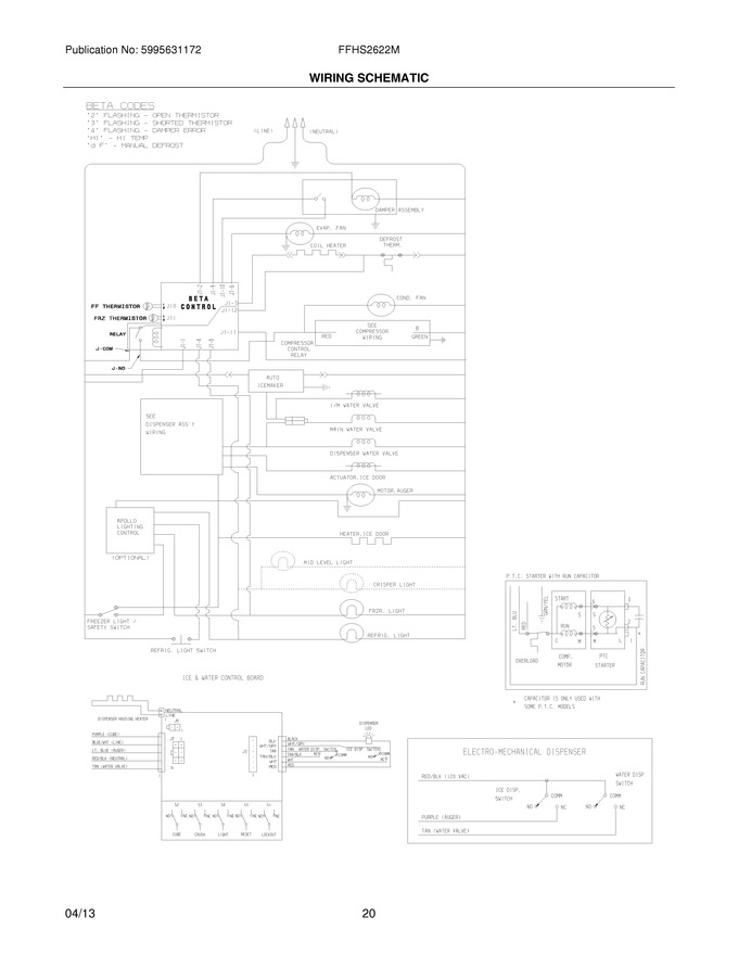 Diagram for FFHS2622MW8