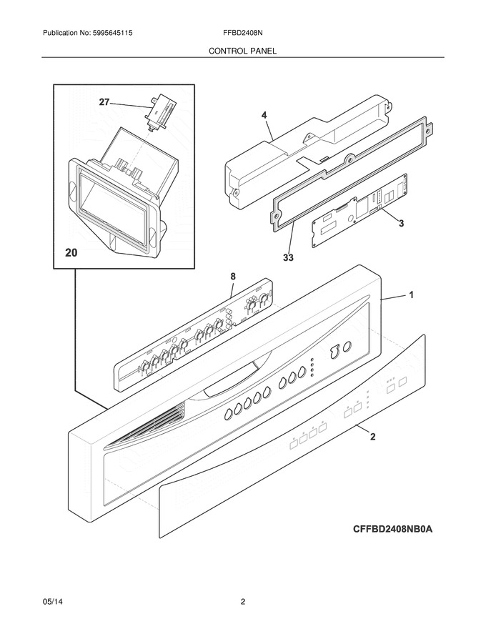 Diagram for FFBD2408NW1A