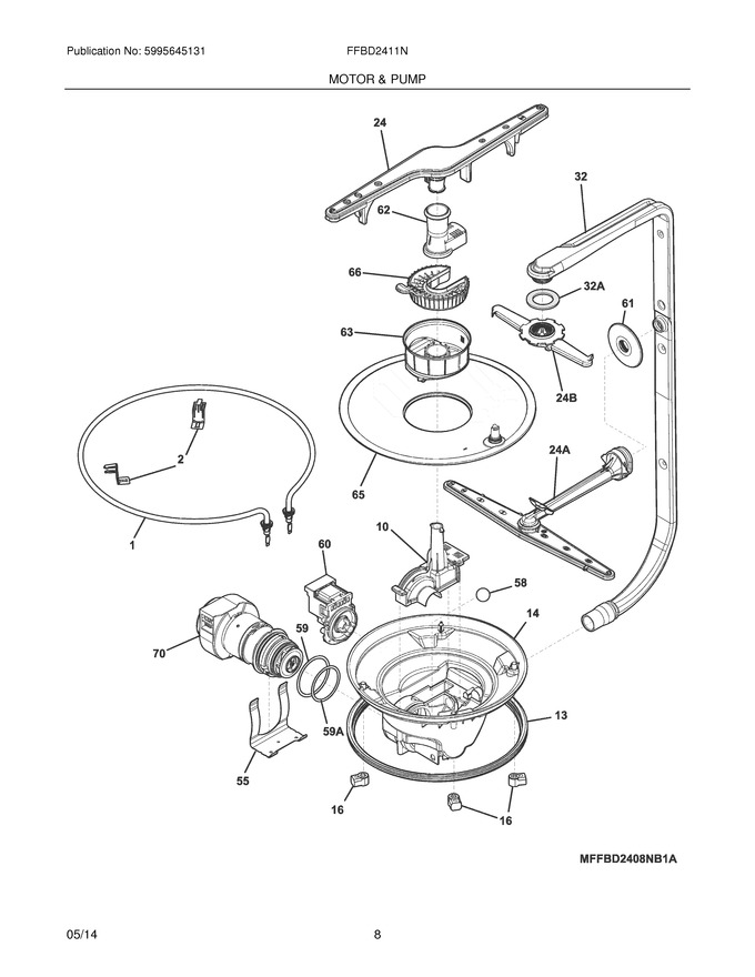 Diagram for FFBD2411NW2A