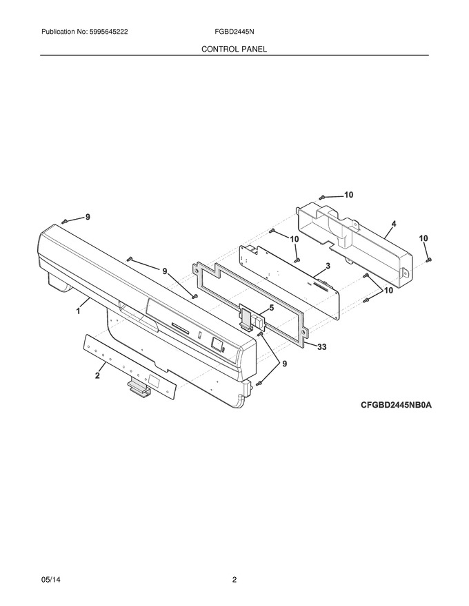 Diagram for FGBD2445NW2A