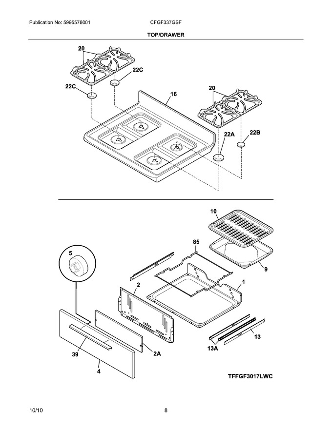 Diagram for CFGF337GSF