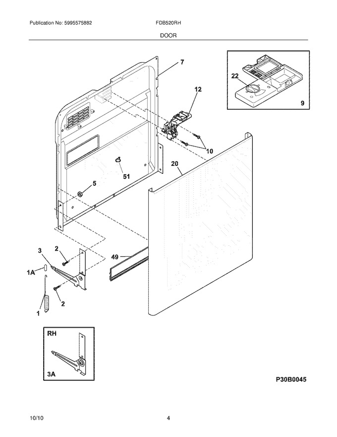 Diagram for FDB520RHB2A