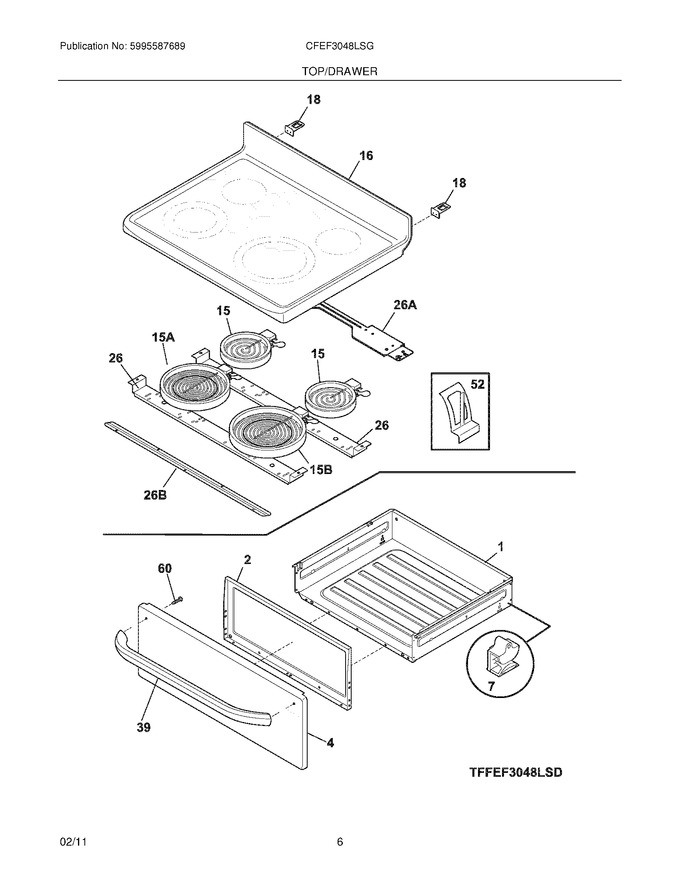 Diagram for CFEF3048LSG