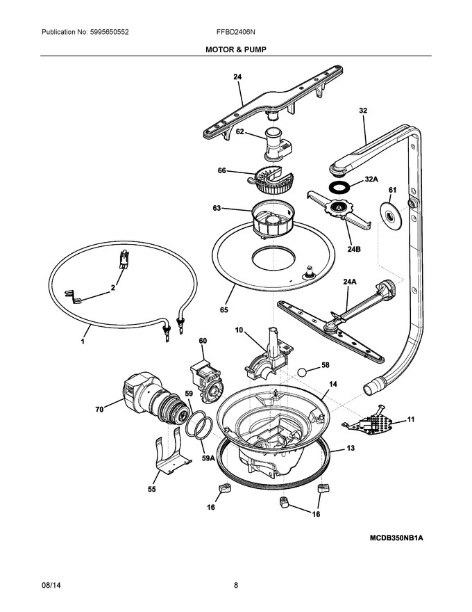 Diagram for FFBD2406NW3A