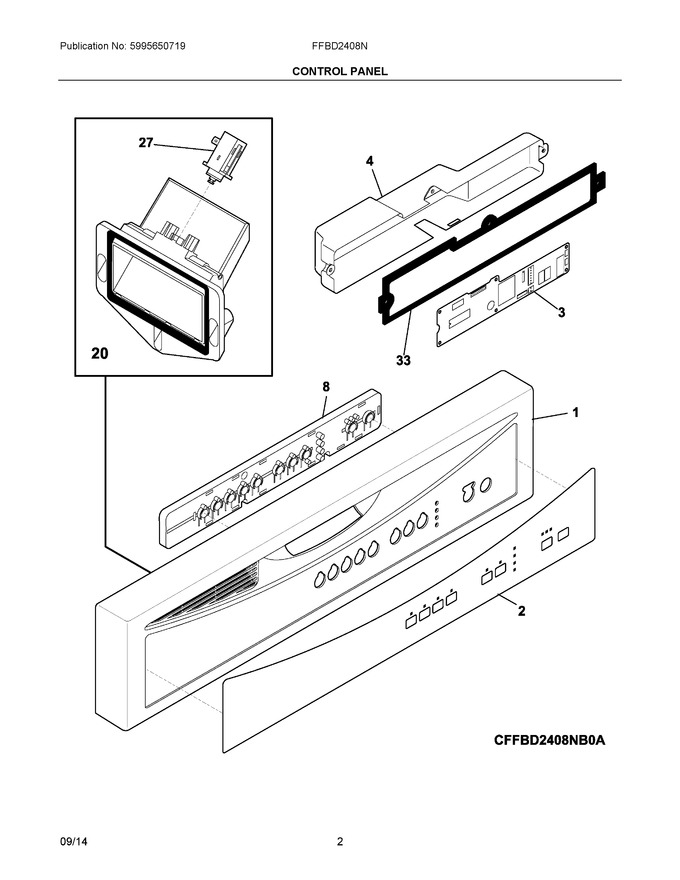 Diagram for FFBD2408NM2A