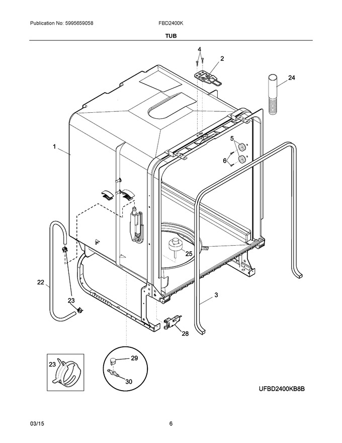 Diagram for FBD2400KW9B