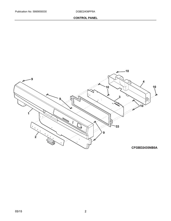 Diagram for DGBD2438PF6A