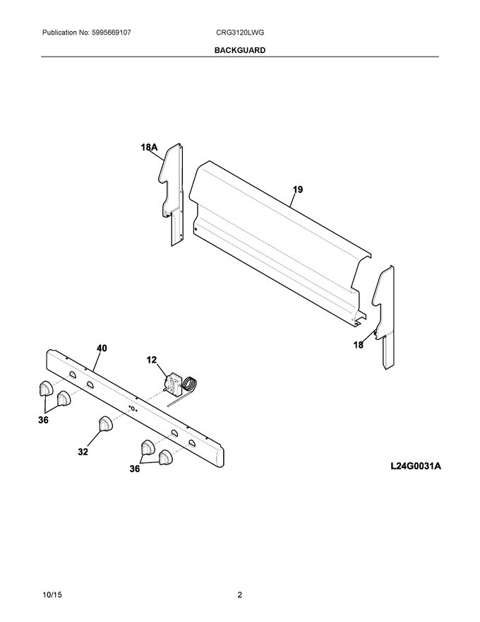 Diagram for CRG3120LWG