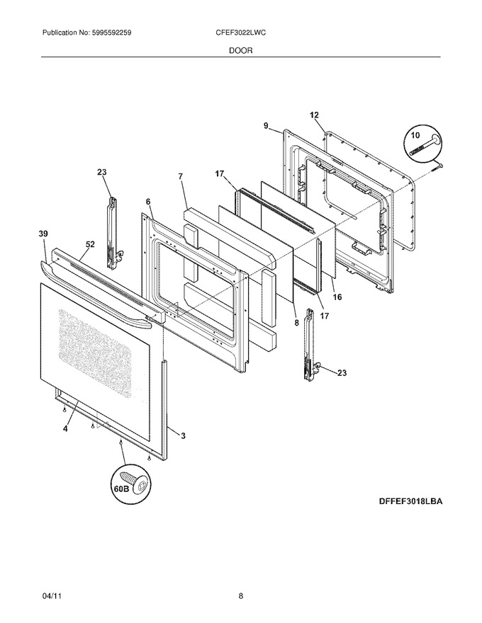 Diagram for CFEF3022LWC